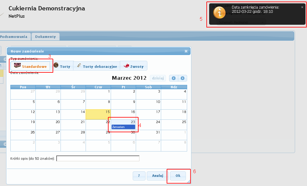 Jak składać zamówienie - krok 2